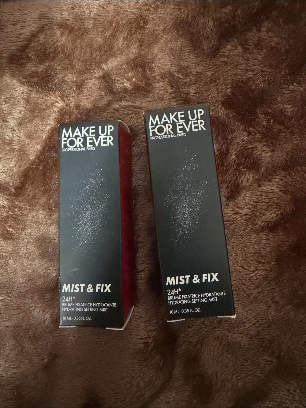 Makeup Forever Mist & Fix Hydrating Setting Mist — Black
